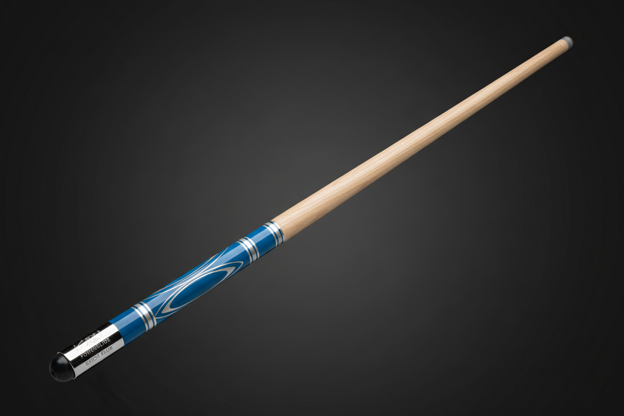 Powerglide Exios Blue — 2-Piece Ash Cue